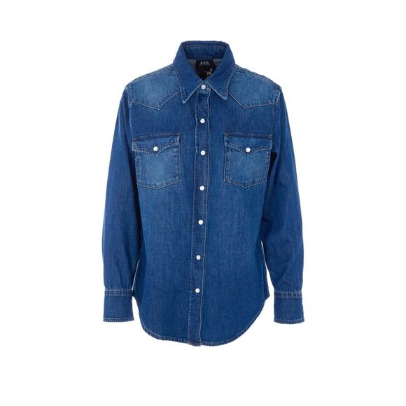 A.P.C. Women Western Denim Shirt